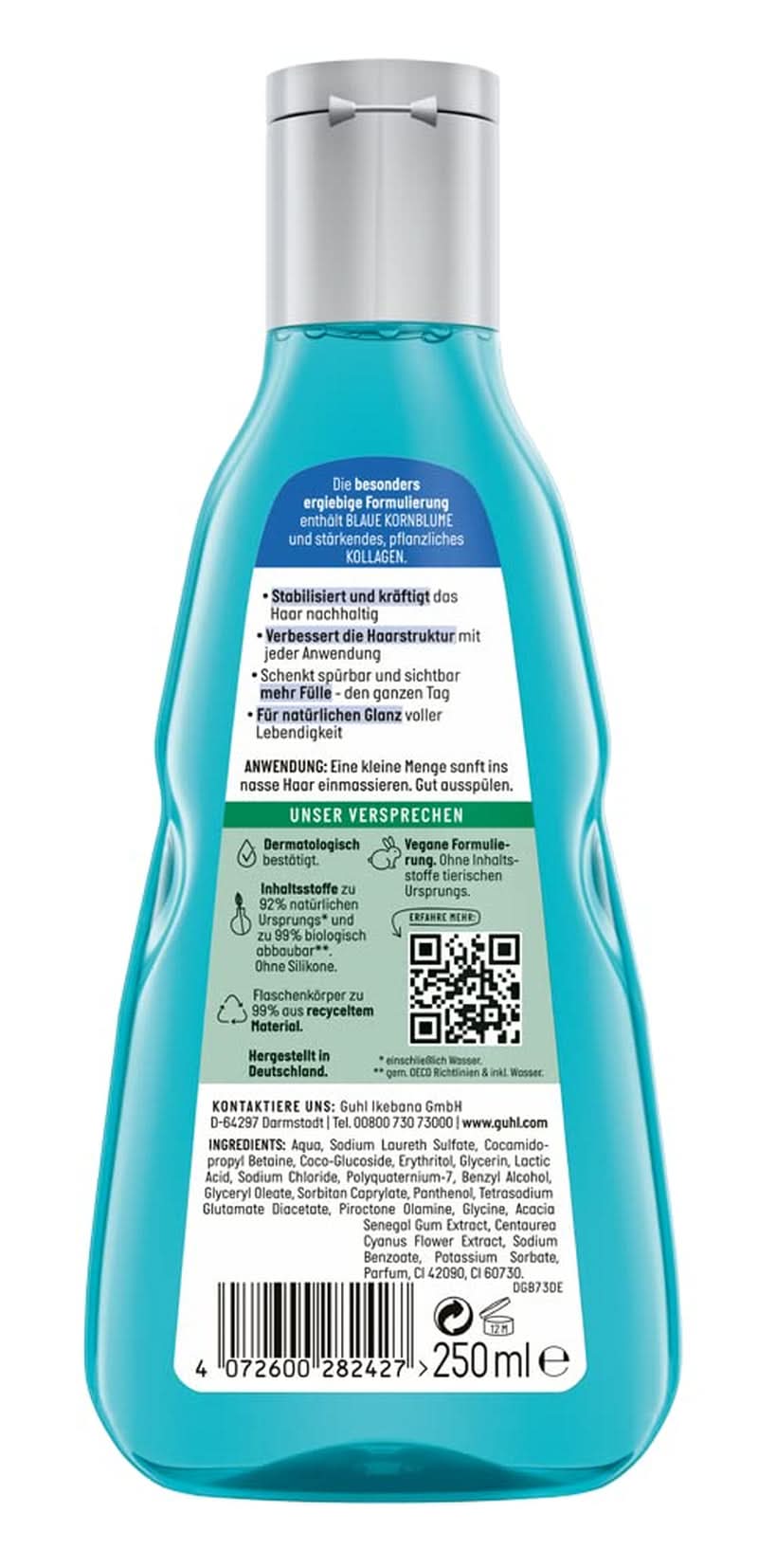 Guhl Shampoing Volume Longue Durée - 250 ml Naty Shop