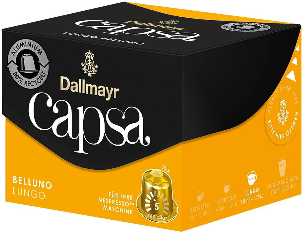 Capsule Lungo Belluno 10 Capsules