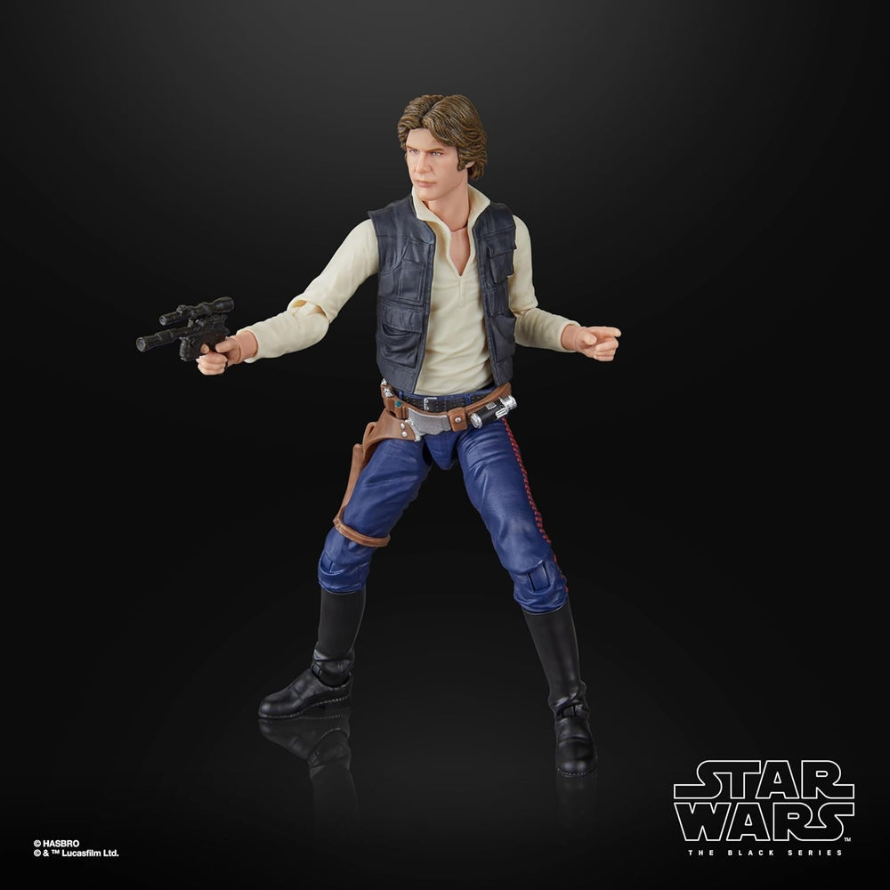 Star Wars The Black Series Han Solo, Star Wars : A Hope Premium Collectible Action Figure (15 cm) Figurines Naty Shop