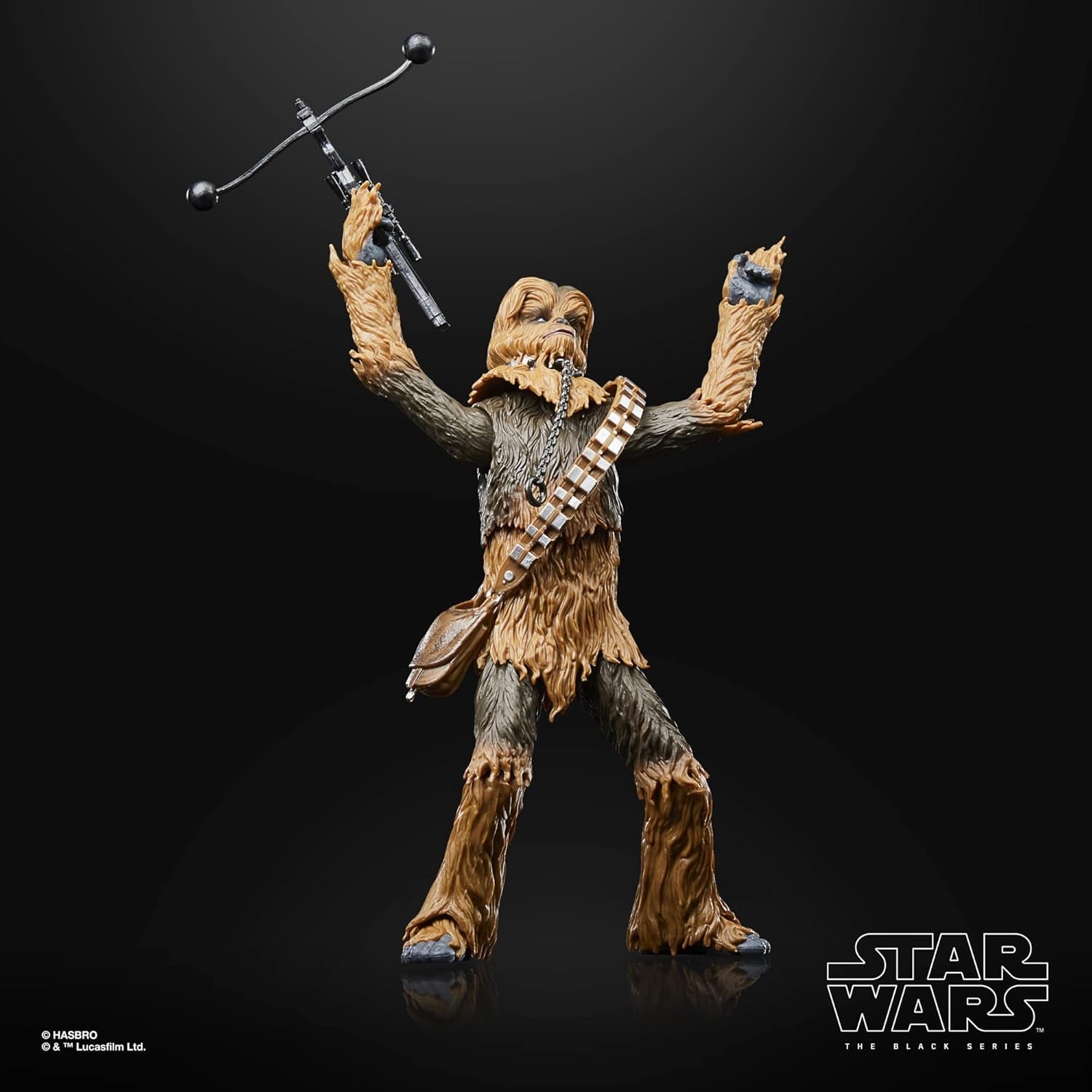Star Wars Seria Neagră Chewbacca, Figura de acțiune Întoarcerea cavalerului Jedi, 15 cm Action figures Naty Shop