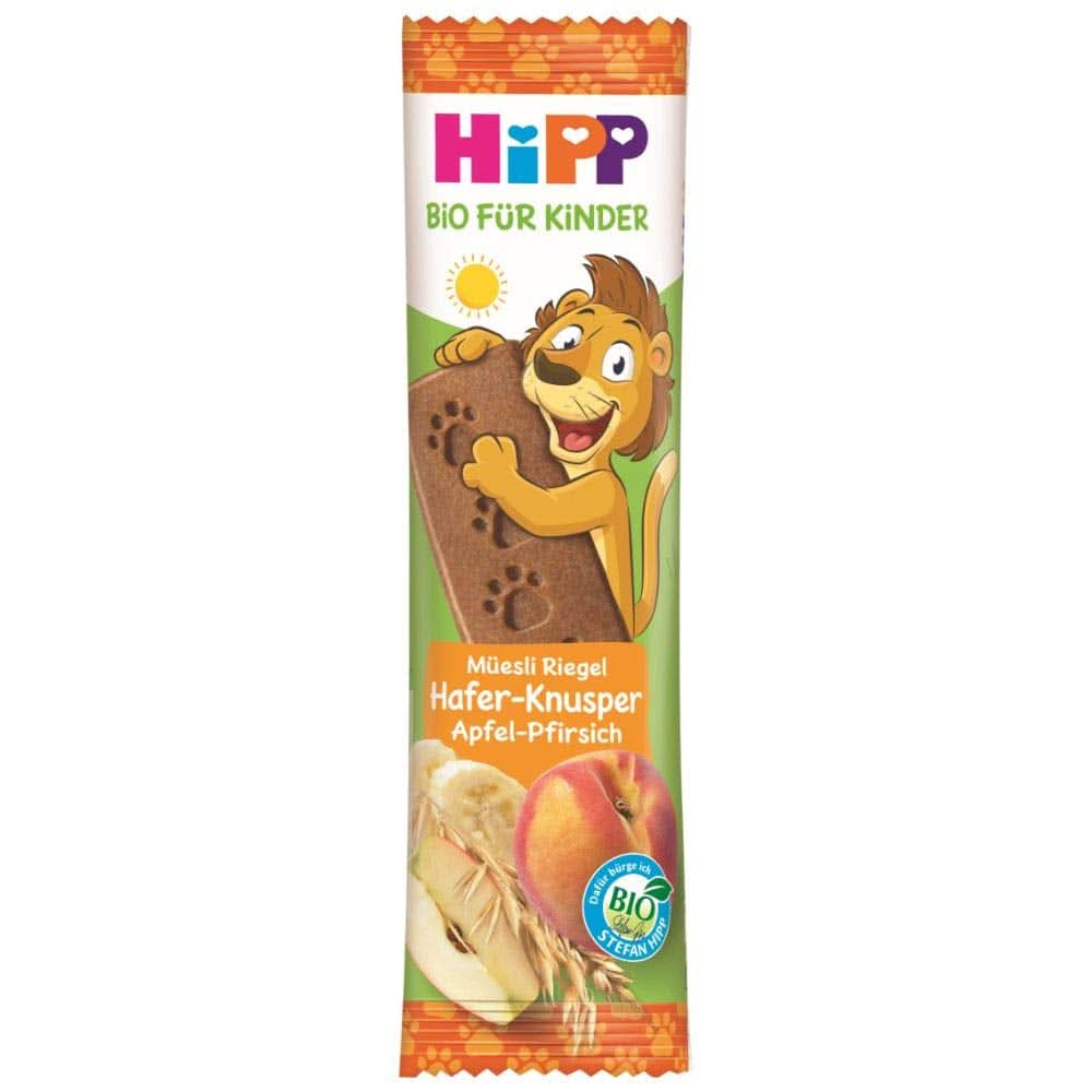 Hipp Bio-Riegel Müesli-Freund Elefant Butterkeks à Apfel-Vanille, 24Er Pack (24 X 20 G) Mère et Enfant Naty Shop 20 G (24Er Pack) Haf./Apfel-Pfirs.
