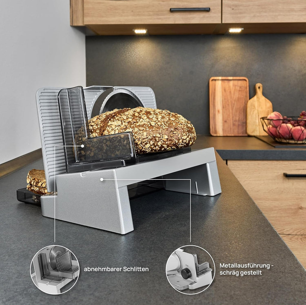 Ritter E 16 Duo plus Mașină electrică multifuncțională de feliat, fabricată în Germania Rasnite si Feliatoare Naty Shop