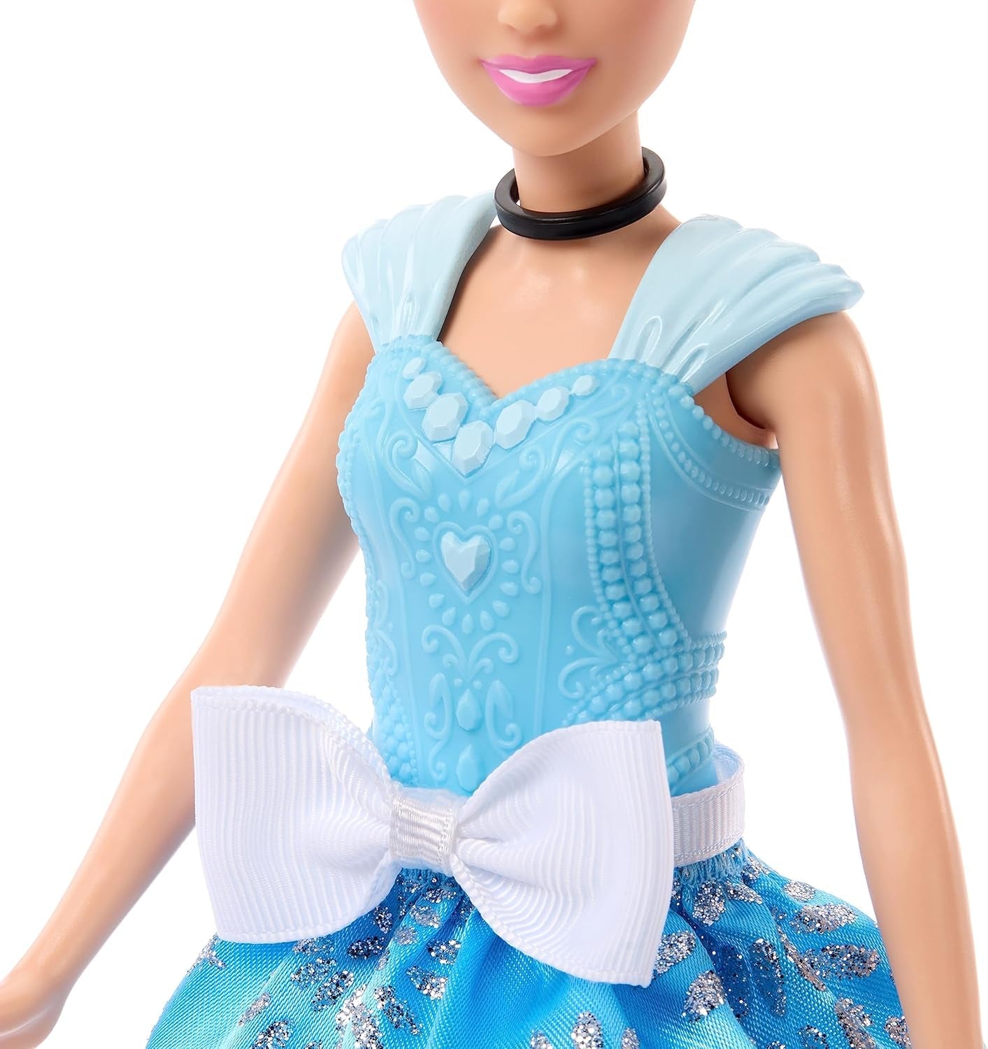 Disney Prinzessin-Spielzeug, Cinderella-Modepuppe mit Freundefigur und 12 geheimen Mode- und Zubehörteilen, inspiriert vom Disney-Film, Geschenke für Kinder