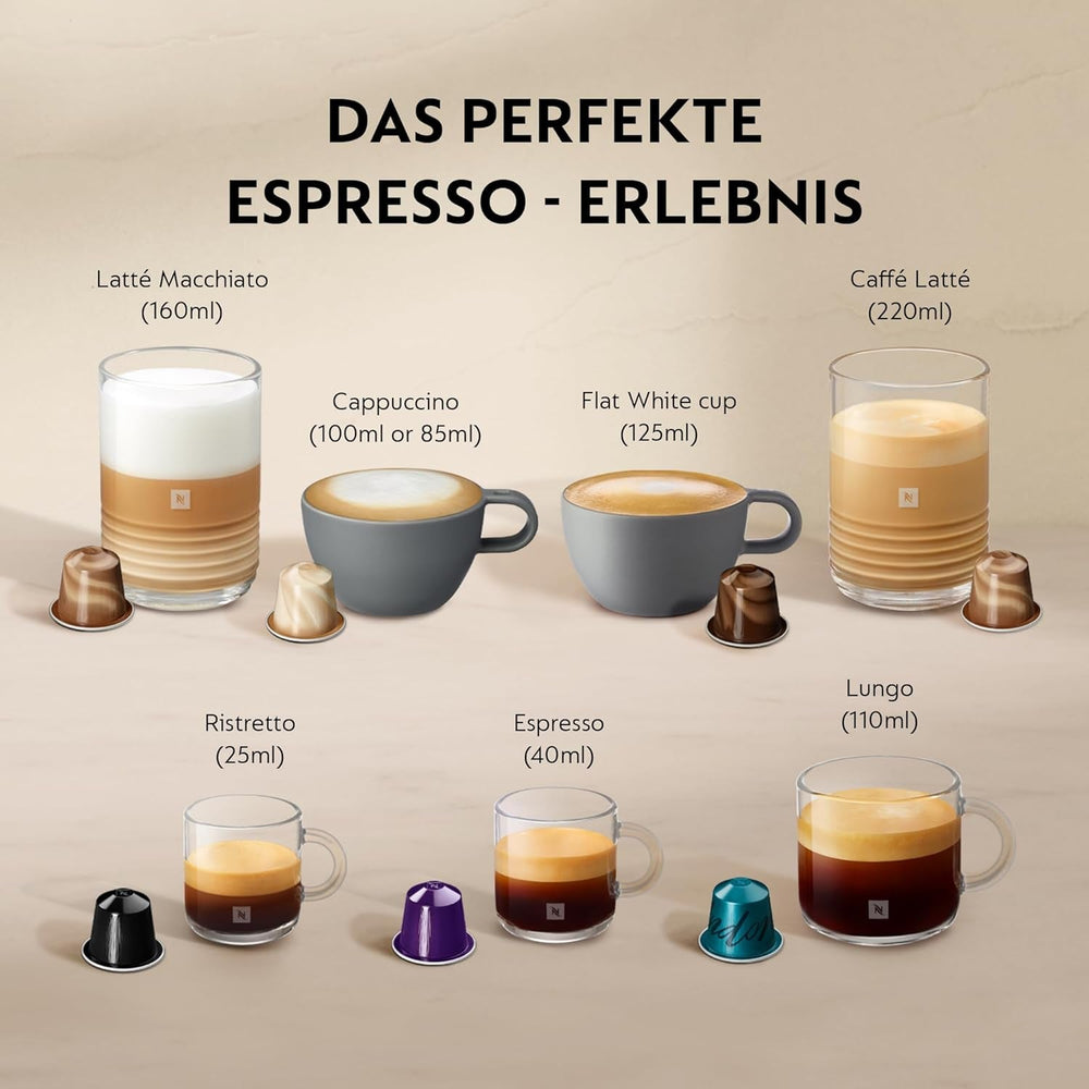Machine à expresso avec capsules Nespresso SNE800 Creatista Plus de Sage, noir mat