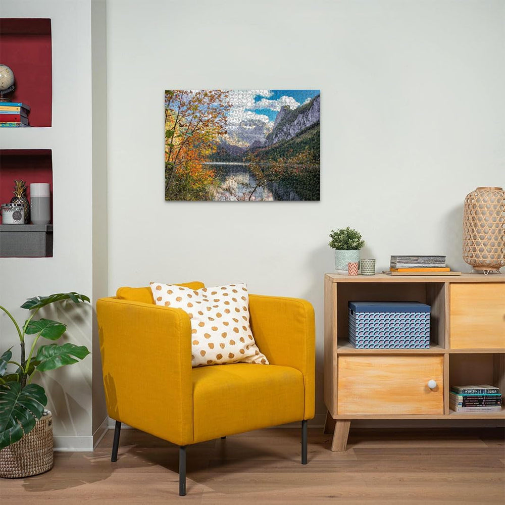 Ravensburger Puzzle 12000834 - Vorderer Gosausee - puzzle jigsaw de 1000 de piese pentru adulți cu vârsta peste 14 ani Puzzle Naty Shop