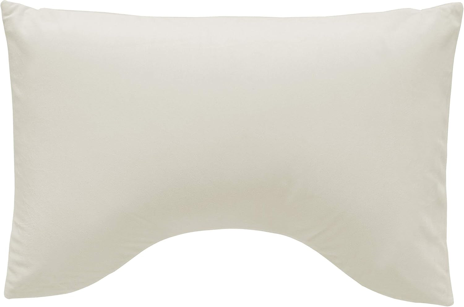 Traumnacht Exklusiv pernă de dormit specială cu spumă visco-elastică, 40 X 60 cm, gri, certificată Oeko-Tex, produsă în conformitate cu standardul de calitate german Perne standard Naty Shop Smântână 1 bucată (1 pachet)