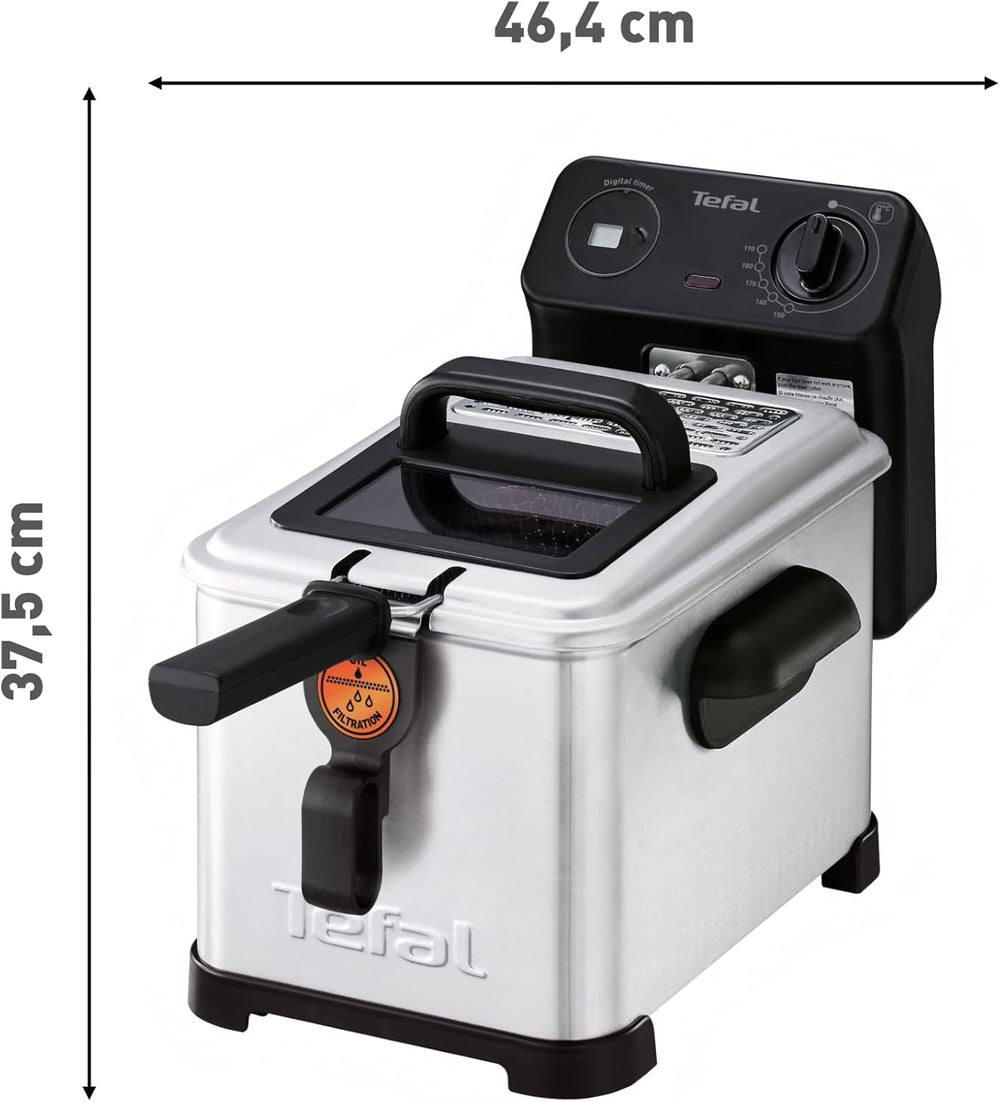 Tefal FR5160 Filtra Pro, friteuse à huile semi-professionnelle Electroménager Naty Shop