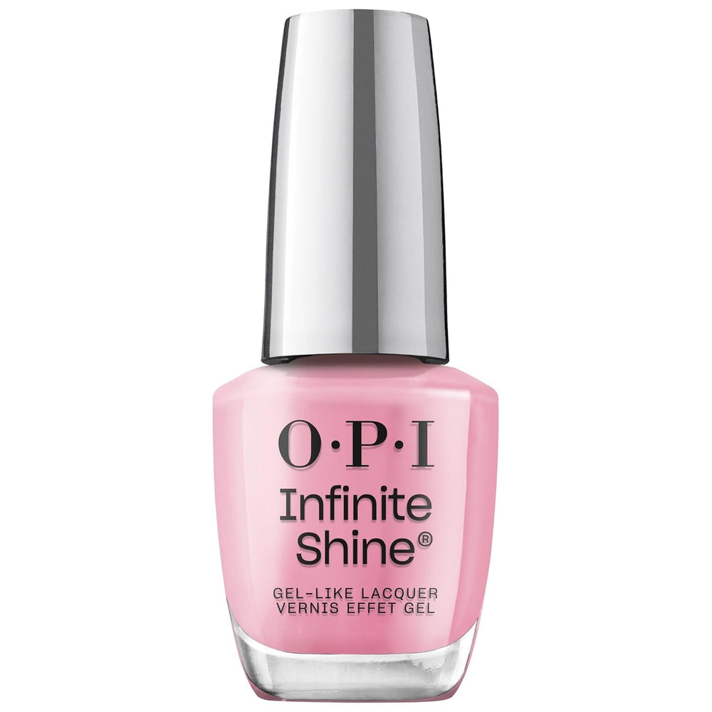 OPI Infinite Shine Pink Tones – Tehnologie gel pre-întărită fără lampă UV – Până la 11 zile de rezistență – Oja vegană de lungă durată – 15 ml