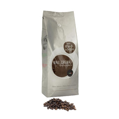 Maxi Crema 2000g de grains de café entiers - Une maîtrise de la torréfaction italienne originale pour les plus hautes exigences ! Café, Cappuccino, Expresso, Latte Macchiato