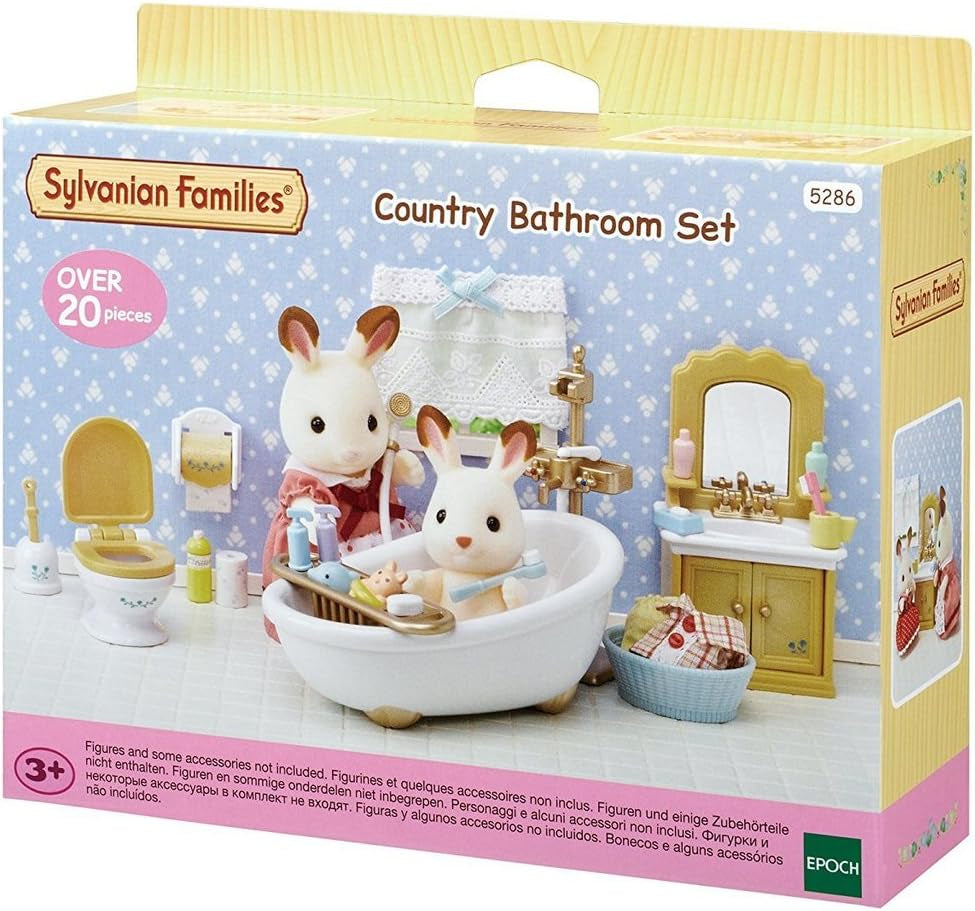 Sylvanian Families 5286 Salle de bain rustique - Meubles de maison de poupée
