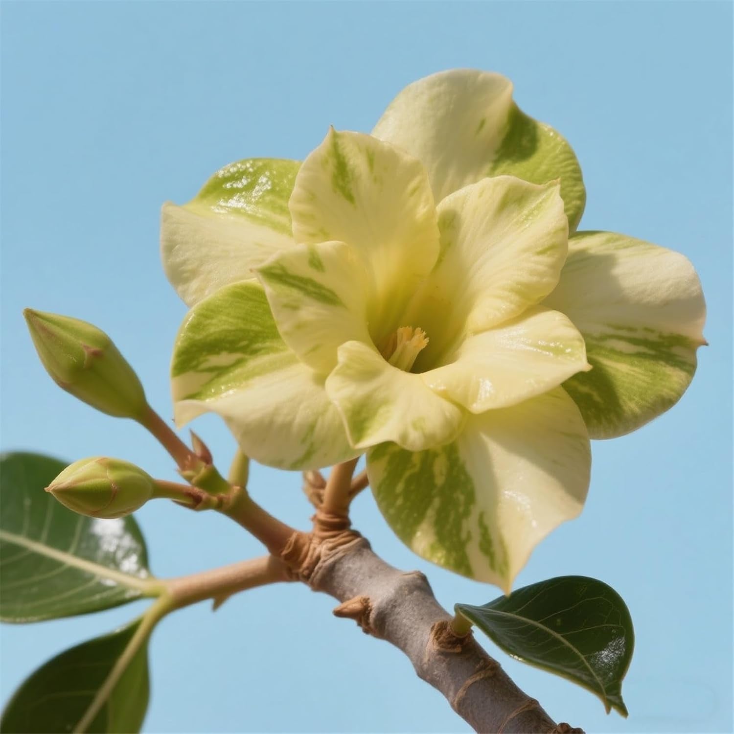 Winterhart pflanzen, Lebende Pflanzen,Mehrjährige Blumenzwiebel ist winterhart, Mysteriöse magische Glühbirne, Blumenzwiebel Mix，3 ans-1 Wüstenrose knollen -G