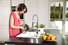 Vileda Glitzi, éponge à vaisselle pour la cuisine, à effet antibactérien, très absorbante, pack de 18 détergents de cuisine Naty Shop