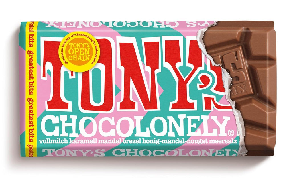 Tony's Chocolonely - Lait entier "Greatest Bits" 90g