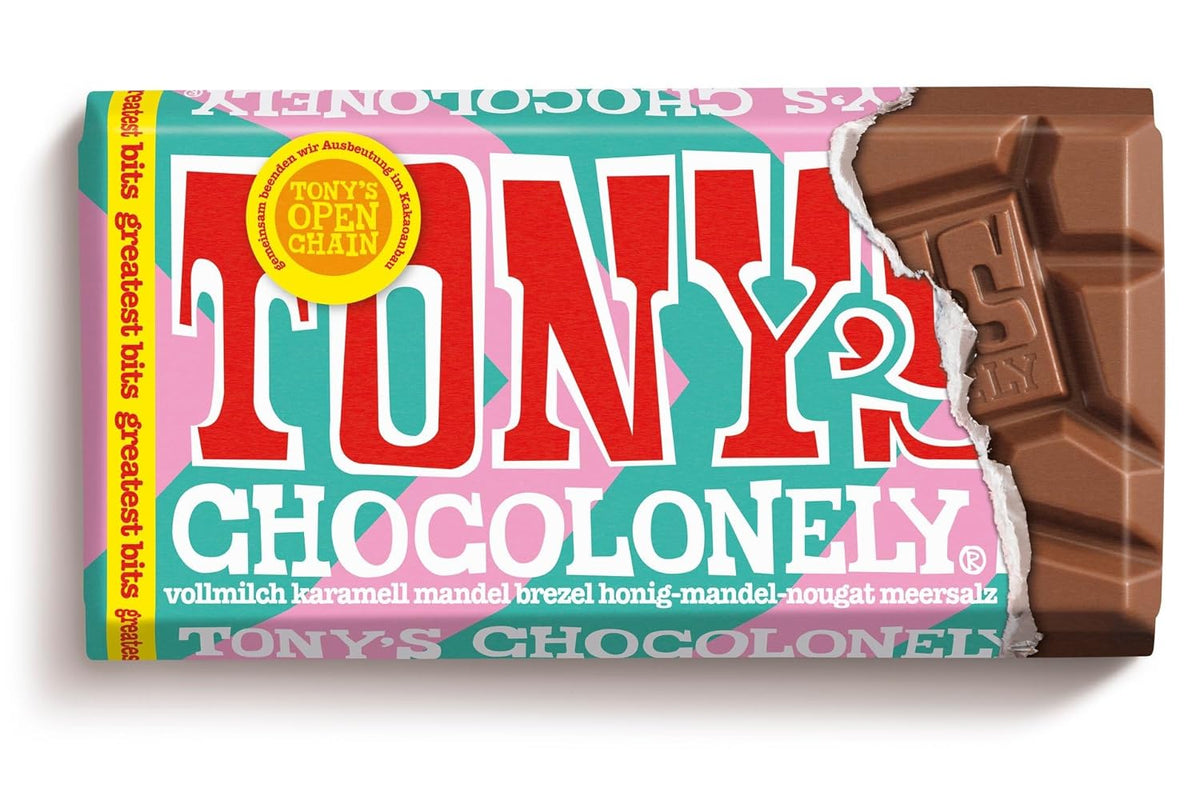 Tony's Chocolonely - Lait entier "Greatest Bits" 90g