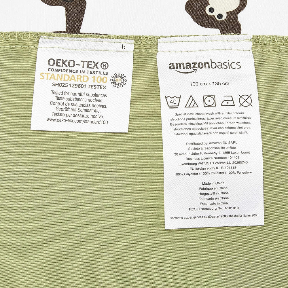 Amazon BASONS BASON Naty Shop Parure de lit en microfibre