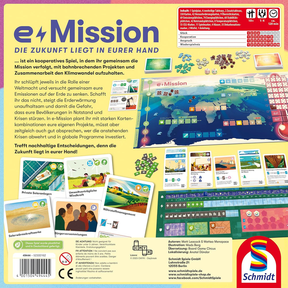 Schmidt Spiele 49444 e-Mission, Kennerspiel des années 2024