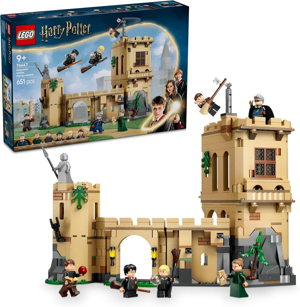 Château de Poudlard LEGO Harry Potter : Leçons de vol et aventure avec 6 figurines à collectionner, dont Draco Malfoy et le professeur McGonagall, jeu de rôle pour garçons et filles de 9 ans 76447 Ensembles de construction Besuche den LEGO-Store Default Title