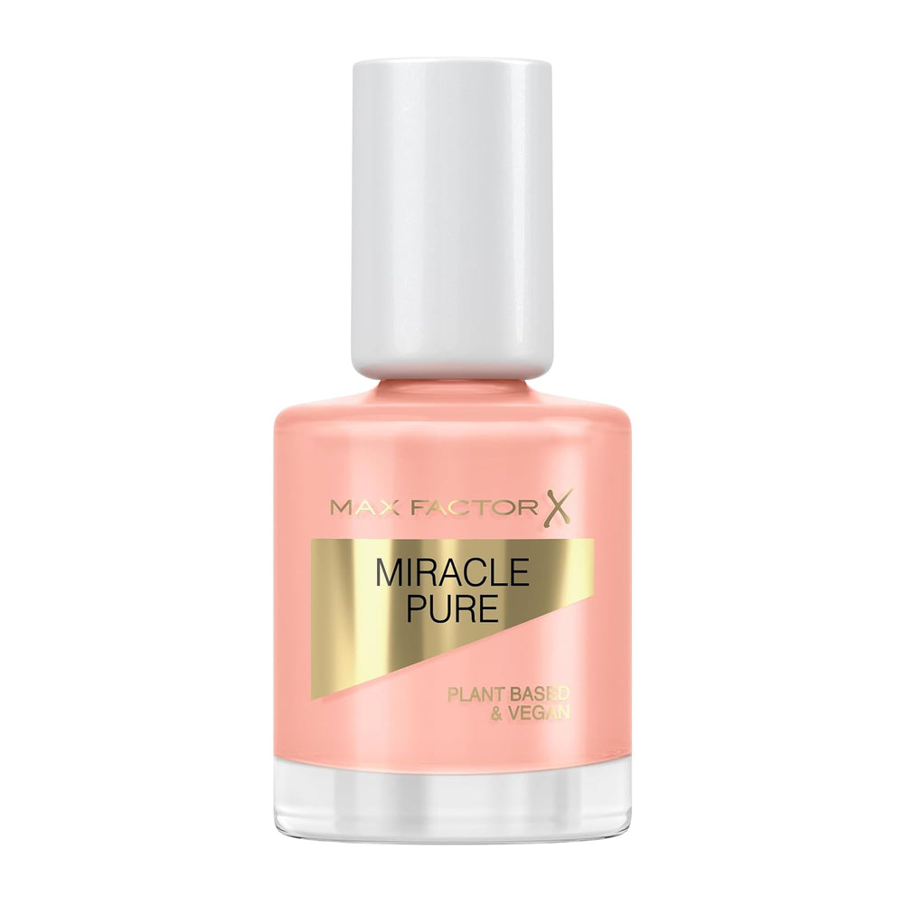 Max Factor Miracle Pure Nail Vernis à ongles ultra brillant et intensément coloré avec la brillance des cristaux cicatrisants et des ingrédients nourrissants, couleur 430 Bold Jasper