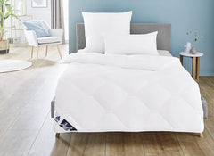 Couette d'été Edition Irisette - Fabriquée en Allemagne - Couette d'été légère avec housse en microfibre douce, 155 X 220 cm, certifiée Öko-Tex Couettes et couettes Naty Shop