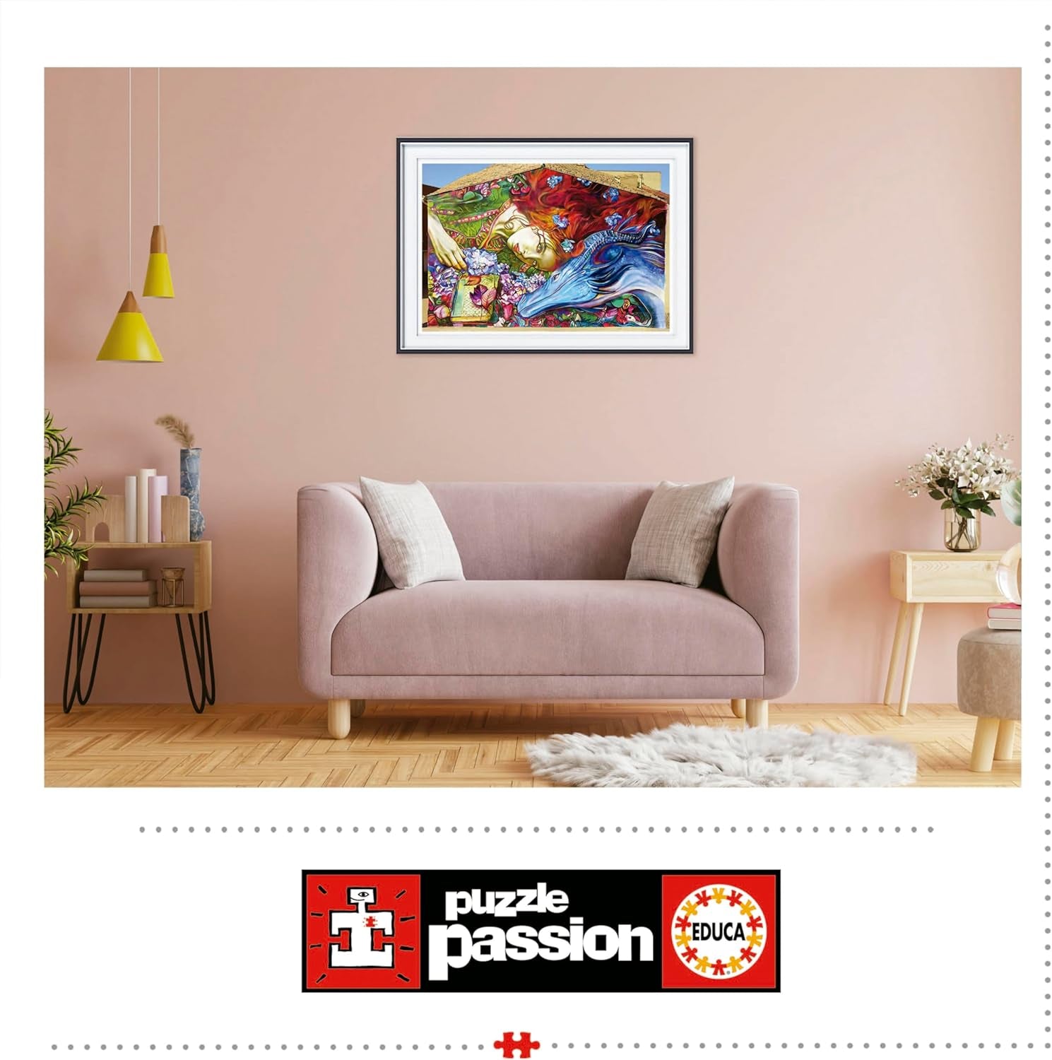 Educa - Puzzle de 1000 piese pentru adulti | Sant Jordi, Lily Brick. Dimensiuni: 68 X 48 cm. Include lipiciul de puzzle Fixpuzzle. Pentru 14 ani (19926) Puzzle Naty Shop