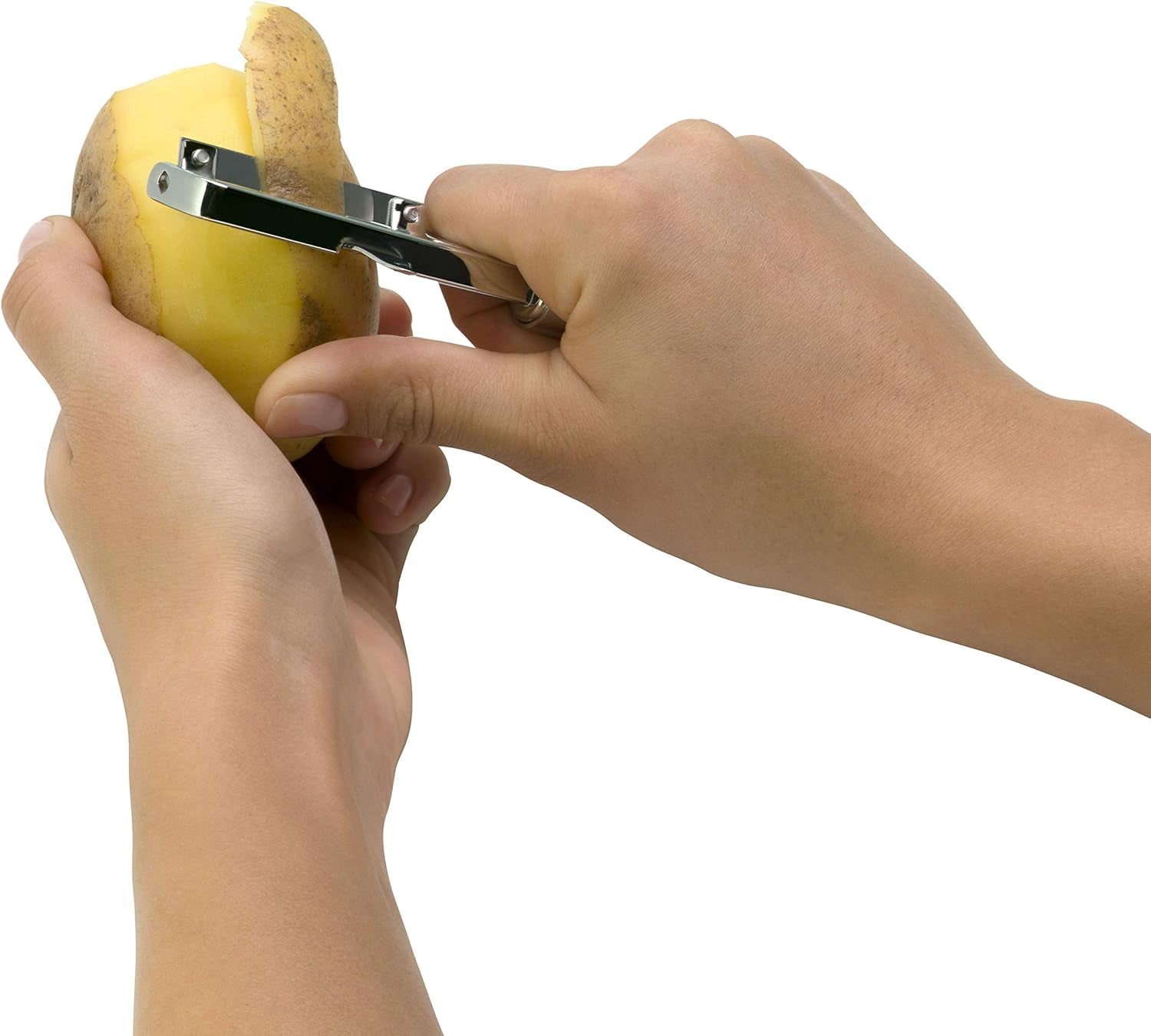 WMF Profi plus Éplucheur de pommes de terre avec lame pendulaire 19 cm Éplucheur Naty Shop