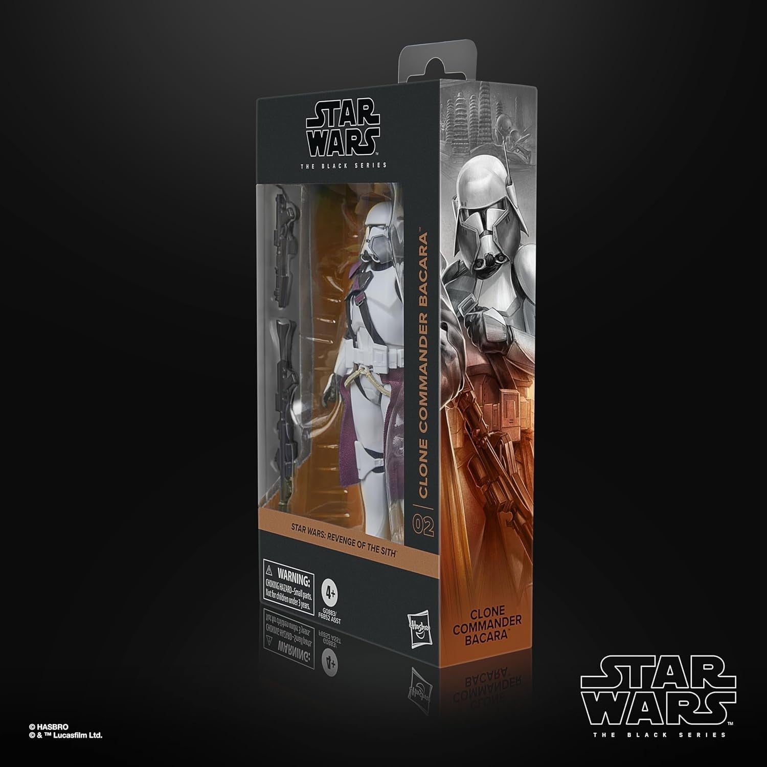 Star Wars Black Series Clone Commander Bacara, Star Wars : Ahsoka Premium Collectible Figure (15 cm) Figurines Naty Shop