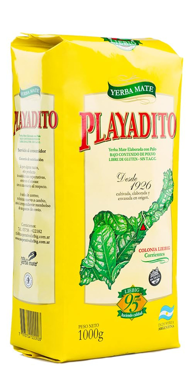 Ceai Yerba Mate 1 kg - pachet de 3 - antioxidant, energizant, conține minerale și vitamina B - din Argentina