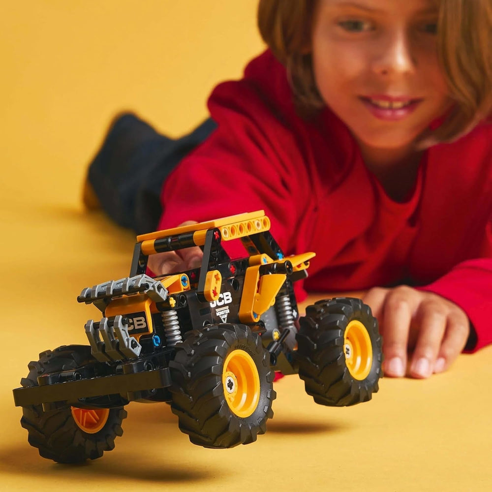 LEGO Technic Monster Jam Digatron, ensemble de jeu Monster Truck pour enfants, jouets de construction pour enfants, garçons et filles à partir de 7 ans, idées cadeaux pour les fans de Monster Trucks et de sport automobile 42199 Jeux de construction Besuche den LEGO-Store