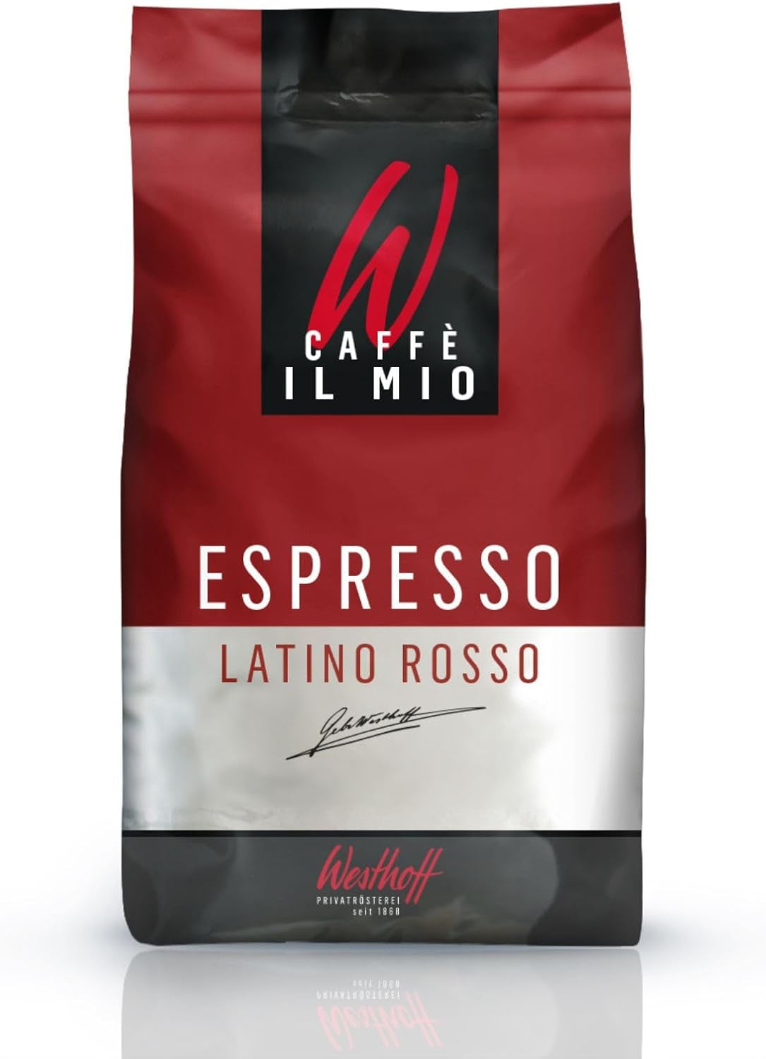Westhoff Espresso Il Mio Latino Rosso - 8 x 1 kg de café en grains entiers