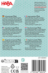 HABA Tapis Ange Gardien - Jolie poupée textile (15 cm), cadeau de bienvenue idéal pour les bébés et les jeunes enfants - Lavable à 30 °C - 2011869001