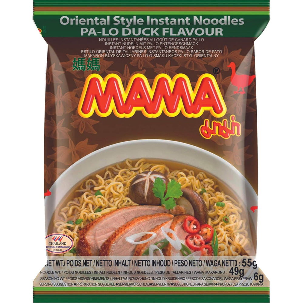 MAMA - Nouilles Instantanées au Poulet - Paquet Multiple (30 X 55 GR)