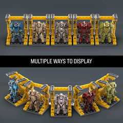 Modèle de figurine d'action MEGA Fallout, collection T-60 Power Armor avec 327 pièces, 5 figurines d'action et accessoires, pour les amateurs