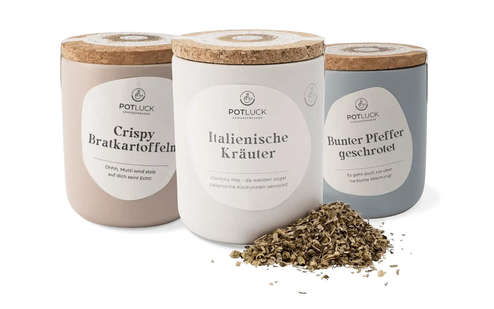 Repas-partage | Feta Gewurz | Gewürzmischung im Keramiktopf | 50g | Avec des produits naturels