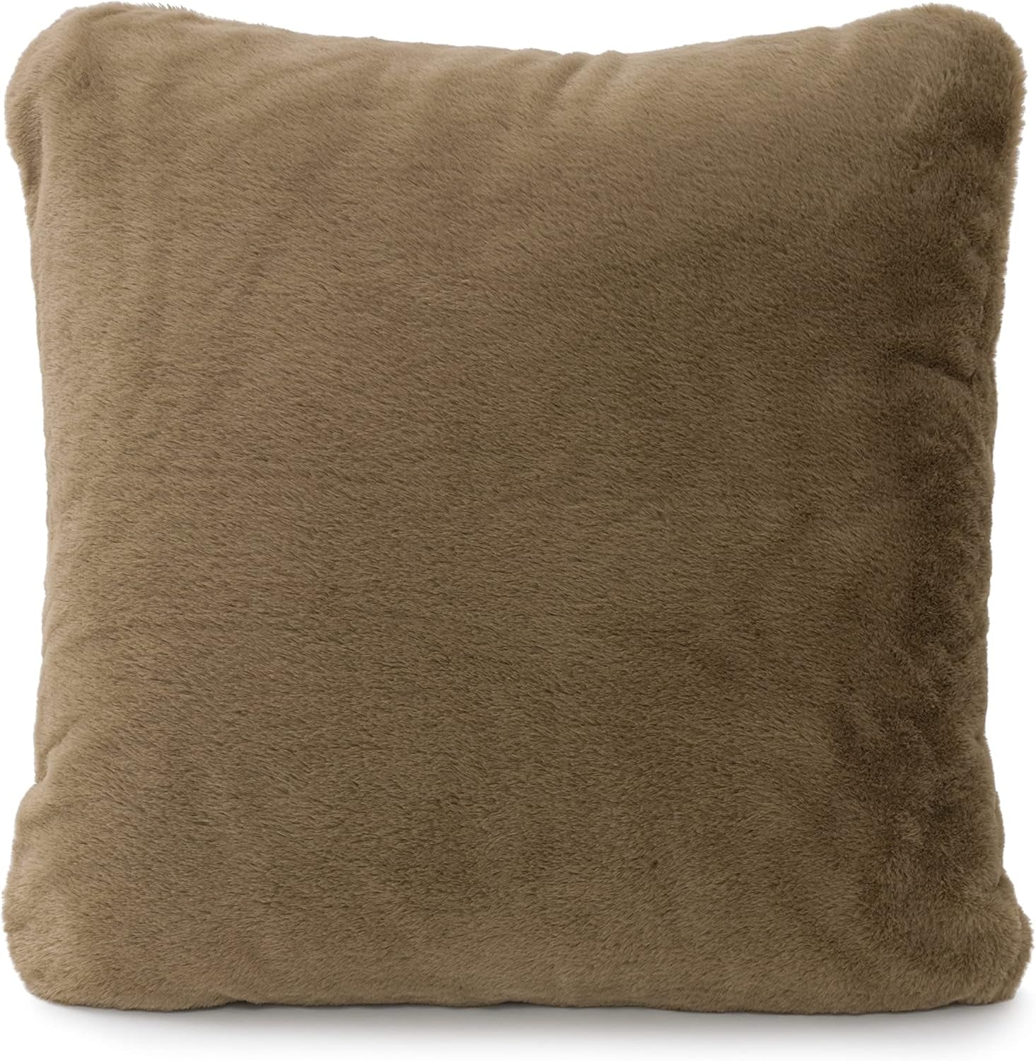 Gözze - Taie d'oreiller confortable, Merino Feeling, 50X50 Cm - Lits et couvertures vert foncé Besuche den Gözze-Store Taupe