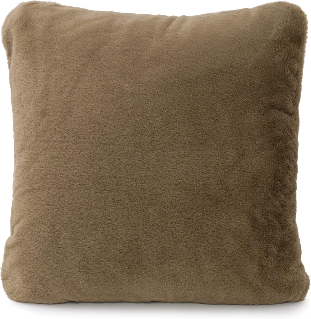 Gözze - Taie d'oreiller confortable, Merino Feeling, 50X50 Cm - Lits et couvertures vert foncé Besuche den Gözze-Store Taupe