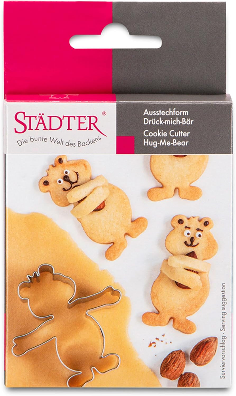 Boîte à biscuits Städter, acier inoxydable 18/8, argent, 30 x 30 x 30 cm