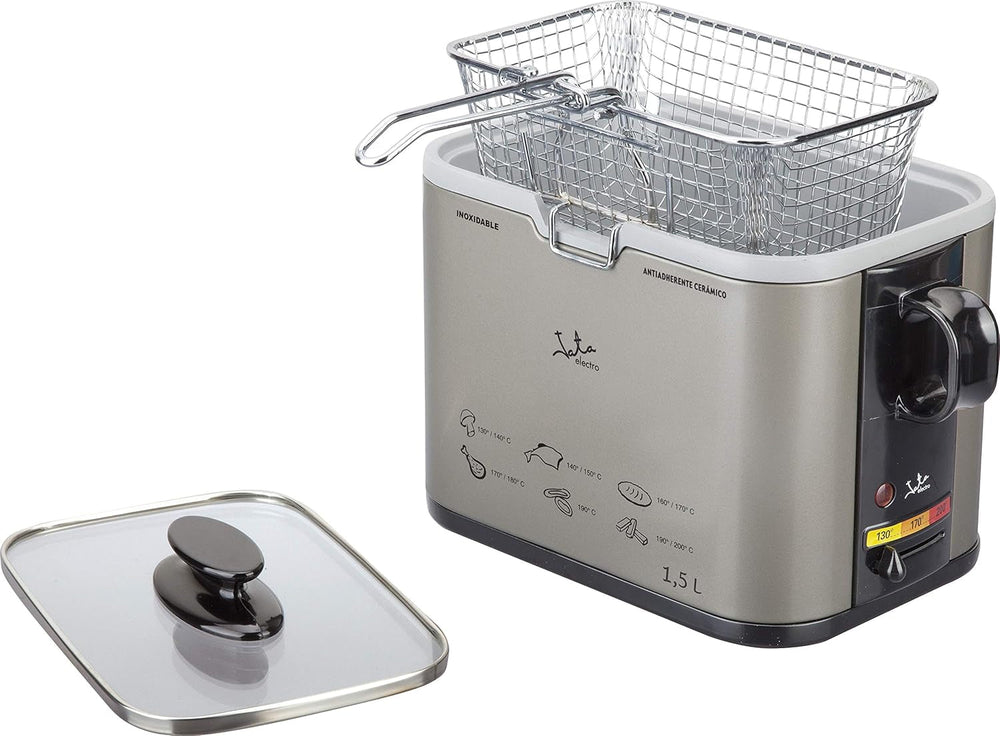 Tamaño FR326E - Friteuse, 1000 Watts, 1,3 Litres Naty Shop Appliances