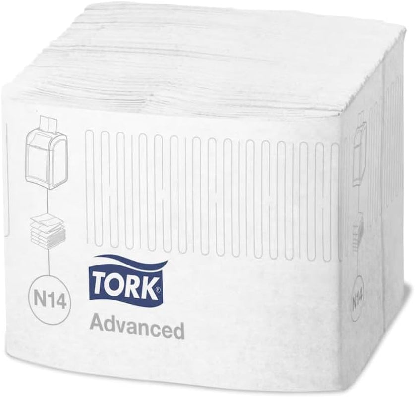 Șervețele pentru dispenser Tork Xpressnap Fit - 15830 - Șervețele refolosibile pentru dispenserul de șervețele N14, calitate avansată - 2 straturi, alb - 720 bucăți, mediu