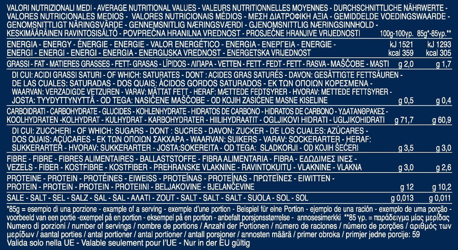 Bavette de pâtes de blé dur Barilla n°13 – 5 kg