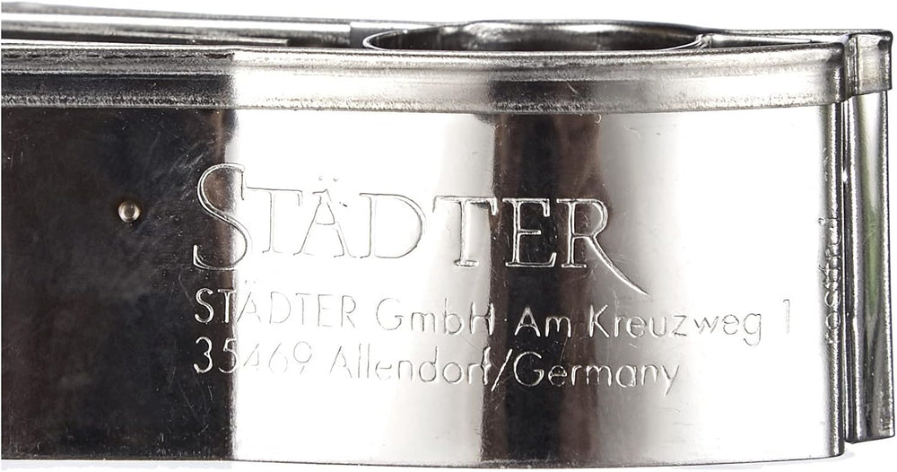 Boîte à biscuits Städter, acier inoxydable, argent, 9 cm