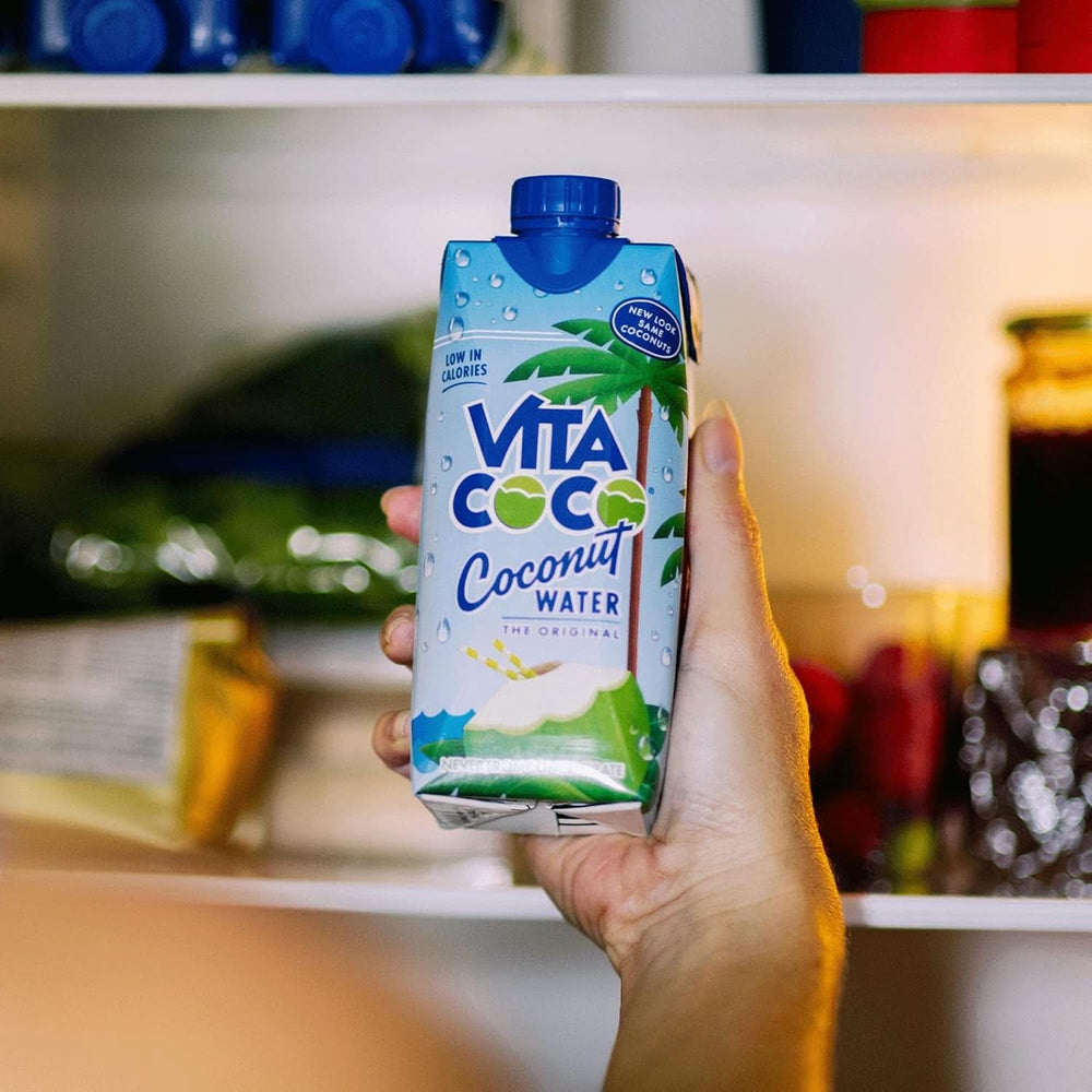 Vita Coco Eau de Coco Pure 12 X 330 ml, hydratant naturel aux électrolytes, sans gluten, riche en vitamine C et potassium Boissons sans alcool Naty Shop