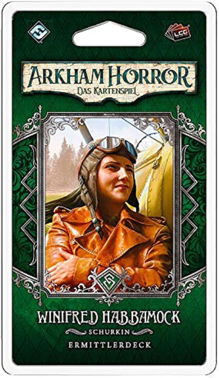 Fantasy Flight Games, Arkham Horror : LCG, jeu de base, jeu expert, jeu de cartes, 1 à 4 joueurs, à partir de 14 ans, 45 minutes et plus, allemand, multicolore, coloré