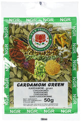 Cardamome, verte, entière, 50g (1 x 50g Packung)
