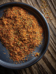 Fuchs Gourmet Selection Klassisch/Heimisch – Bratkartoffel Gewürzsalz, nachfüllbares Kartoffel Gewürz, Salz zum Würzen von Brat- & Ofenkartoffeln, Pommes Frites & Co, végétalien, 70 g