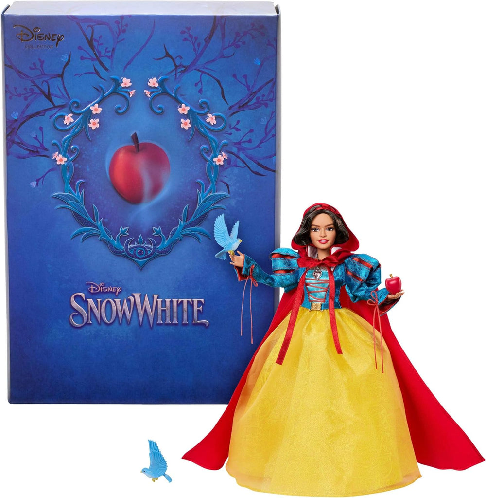 Mattel Disney Schneewittchen Sammelfigur-Modepuppe en tenue caractéristique, inspirée du film Disney Live-Action, Geschenke für Kinder und Sammler, HVY53