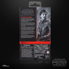 Star Wars Seria Neagră Cassian Andor Andor Figura de acțiune de colecționat, 15 cm Action figures Naty Shop