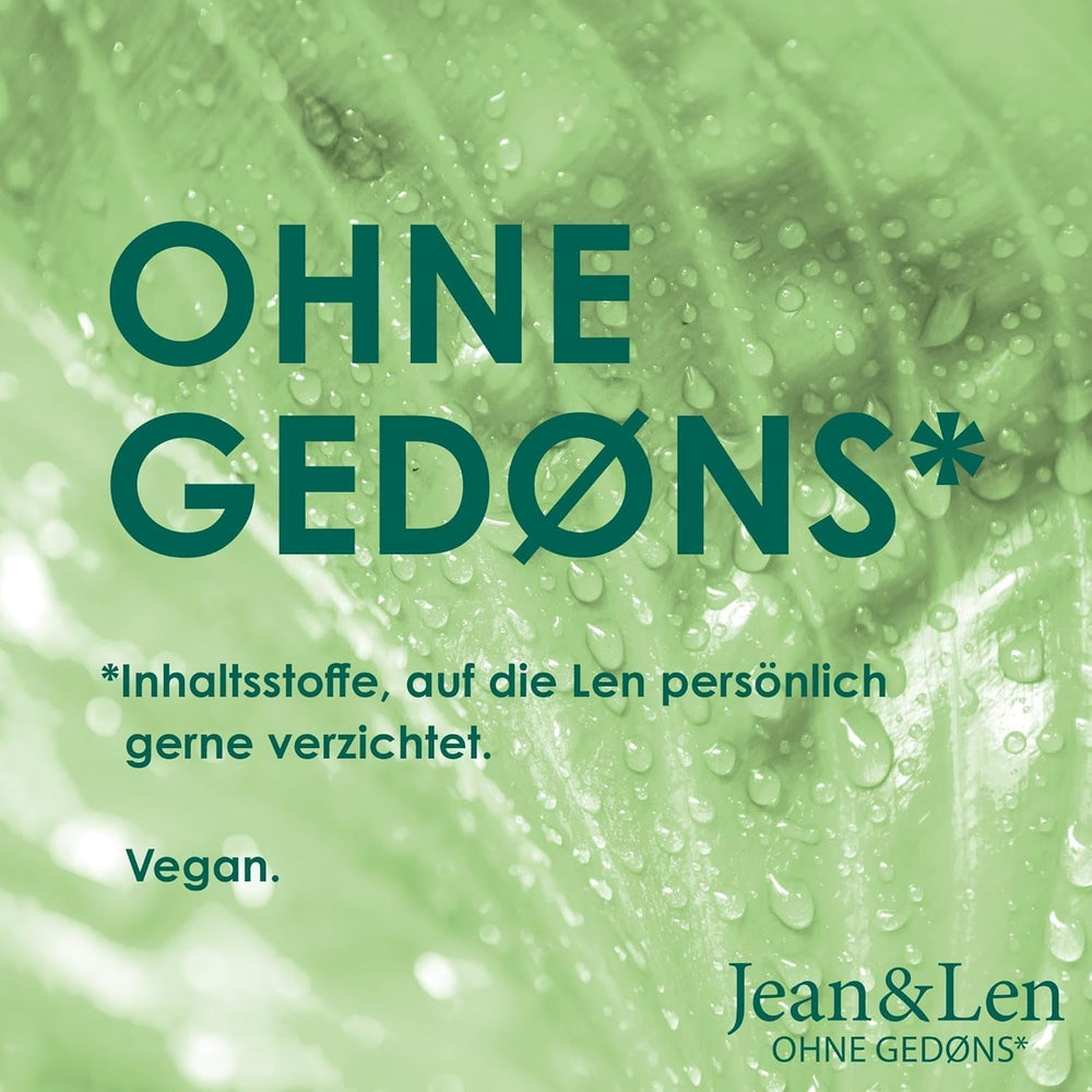 Jean & Len Shampoing hydratant Thé Vert & Citron Vert, pour cheveux normaux à gras, 300 ml Douche et bain Jean & Len Thé Vert & Citron Vert