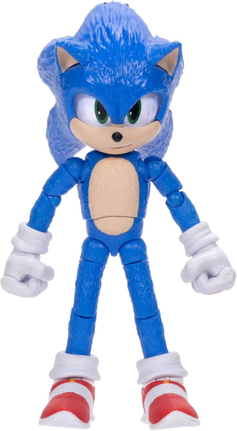 Sonic 3 Movie 12,7 cm figurines Shadow Naty Shop Bleu