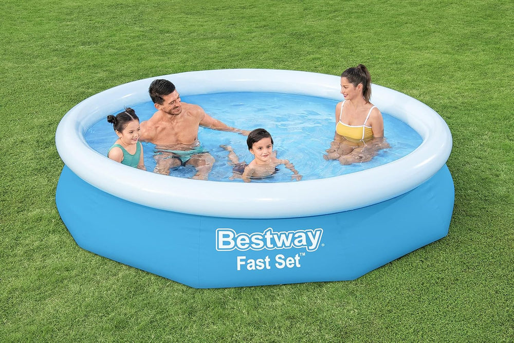 Piscine hors sol Bestway Fast Set sans pompe 305 x 66 cm, bleue, ronde (57456)