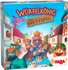 HABA 306400 - Dice King - Jeu de société, jeux de dés pour enfants à partir de 8 ans, fabriqué en Allemagne